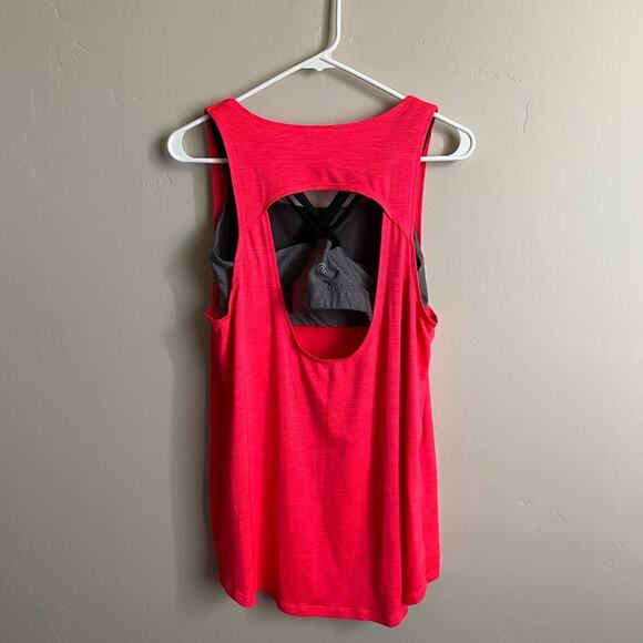 Champion Large Open Back Workout Tank with Built in Bra - Picture 5 of 6